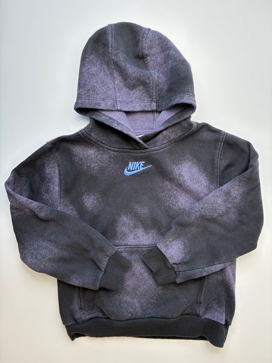 Nike Sweatshirt - Black Tie Dye Hoodie | size 6/7