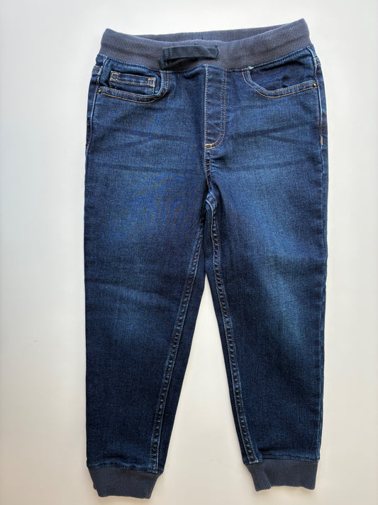 Primary Jeans - Blue Stretch Knit Waistband | size 5T