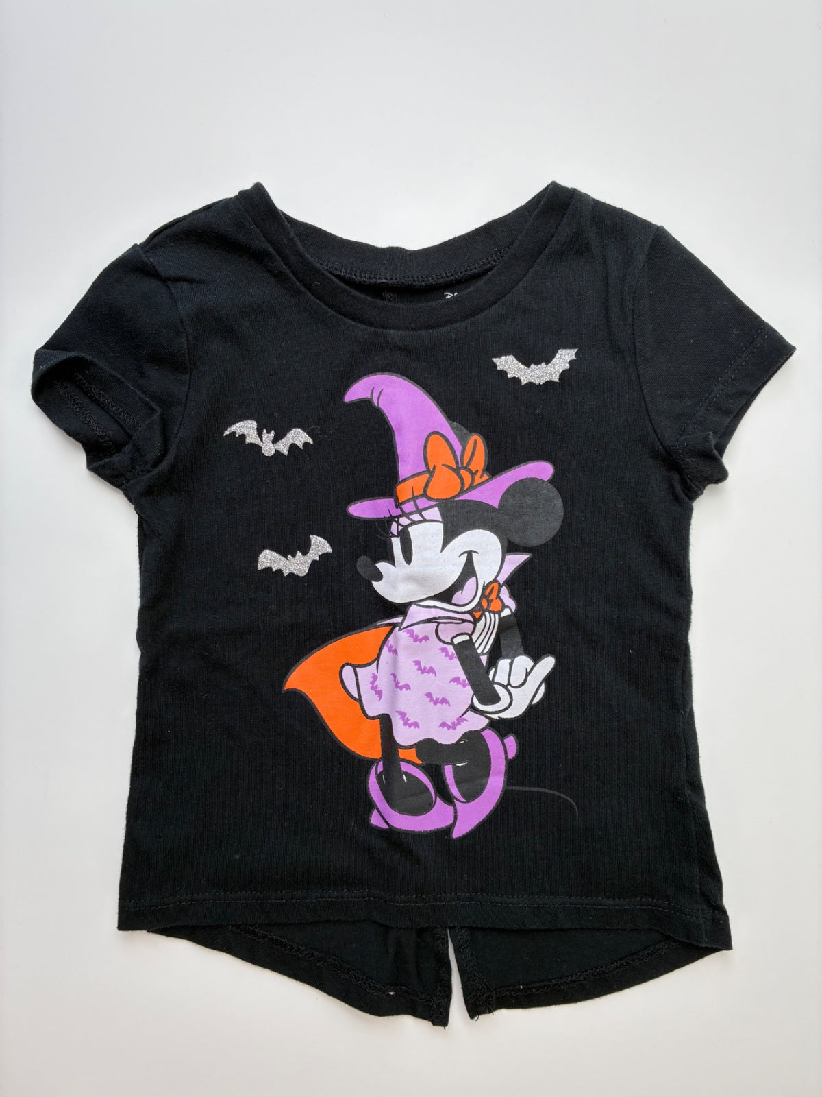 Disney Halloween Clothing - Black Minnie Mouse T-Shirt | size 3T