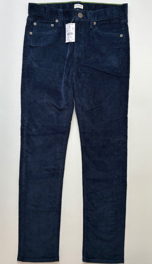 Crewcuts Pants - Navy Blue Corduroy | size 12