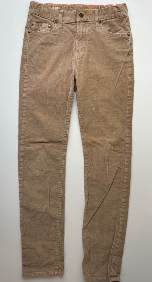 Crewcuts Pants - Tan Stretch Corduroy | size 16