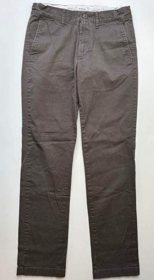 Crewcuts Pants - Gray Slim Chino | size 16