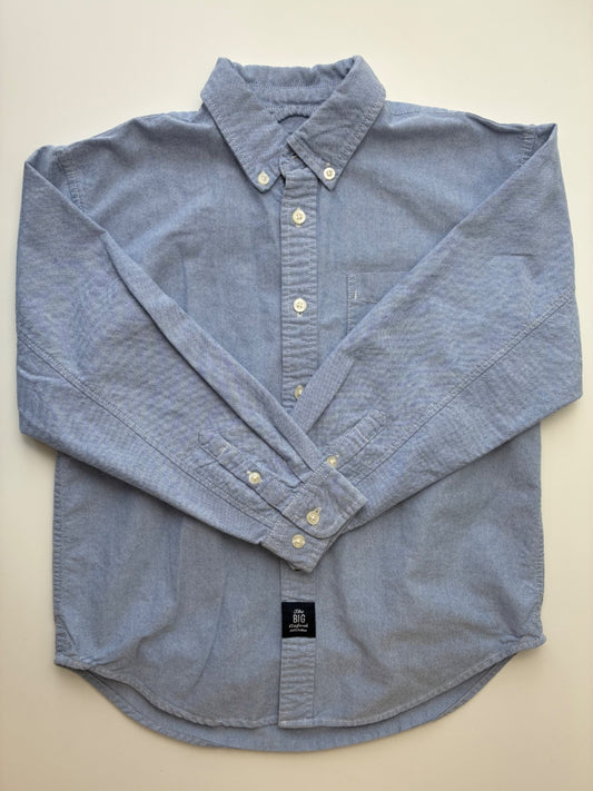 Gap Shirt - Blue 100% Cotton Button Down | size 7/8