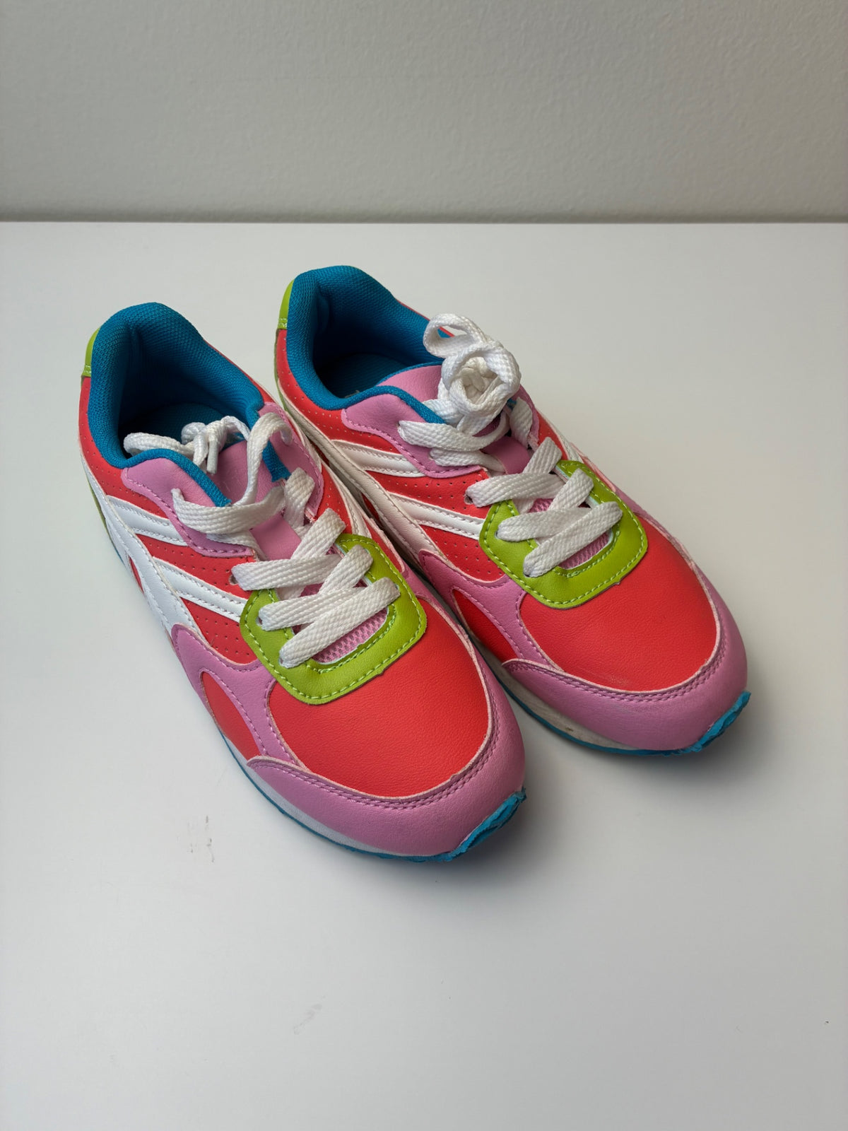 Dream Pairs Shoes - Multicolor Retro Leather Sneakers | size Shoe 1