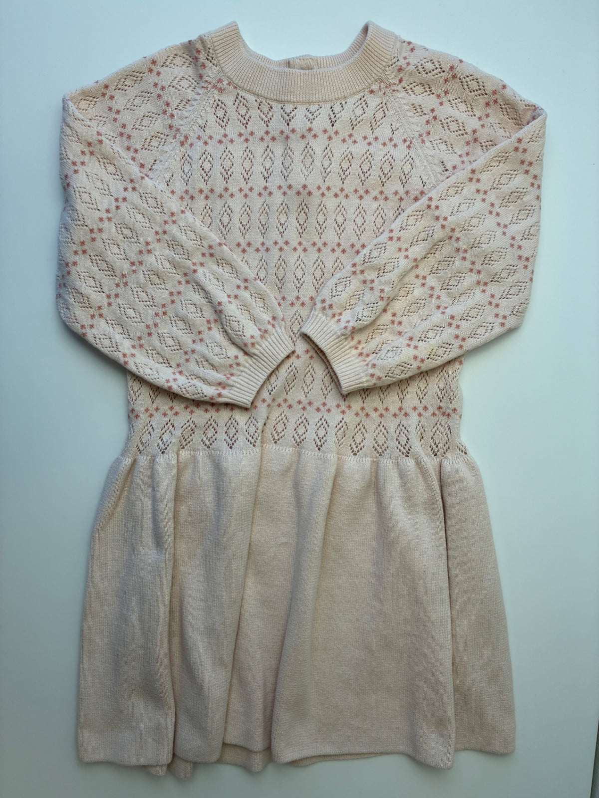 H&M Dress - Pink 100% Cotton Pointelle | size 4T