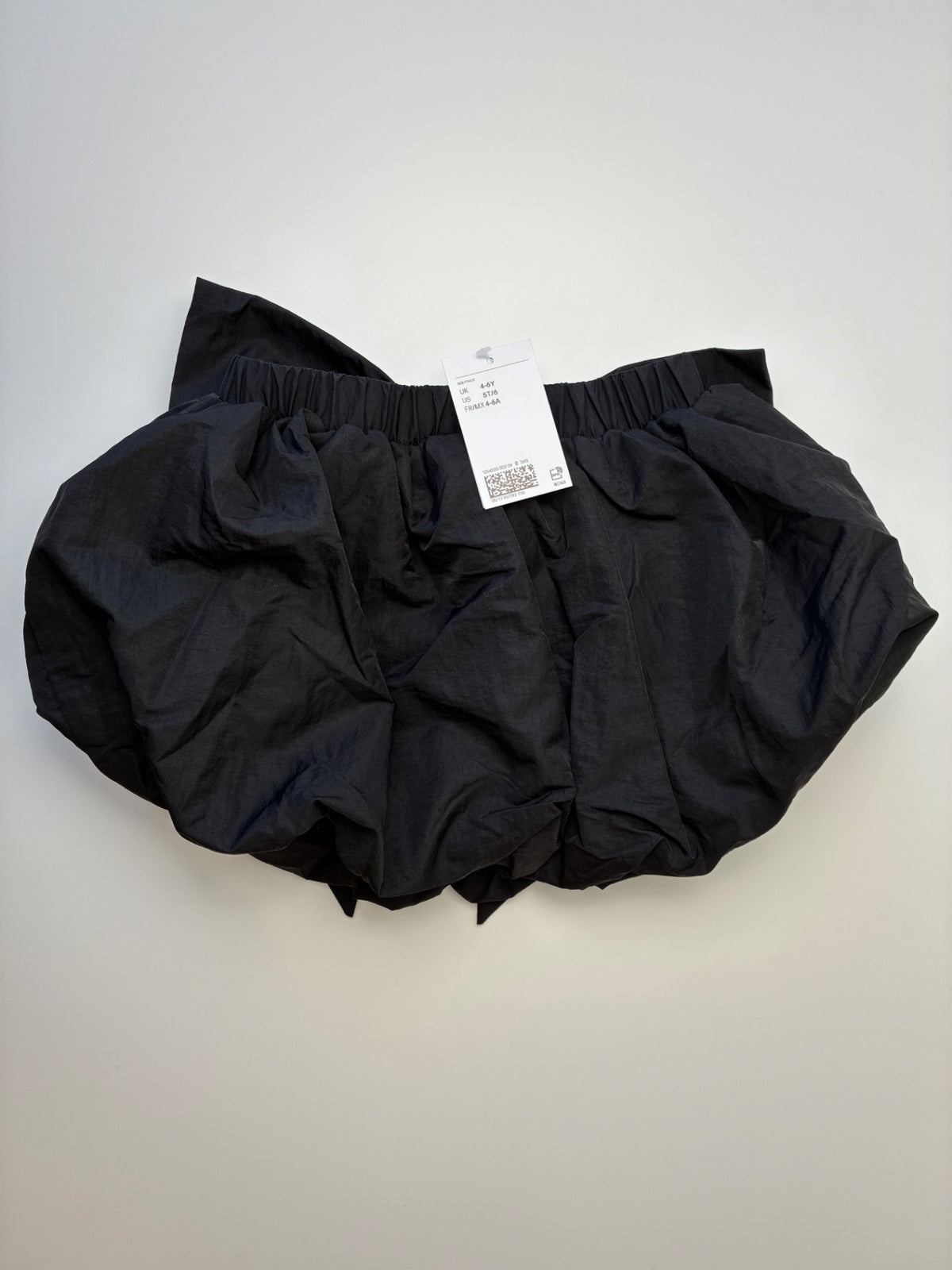 H&M Skirt - Black Bow + Bubble Hem | size 5T/6
