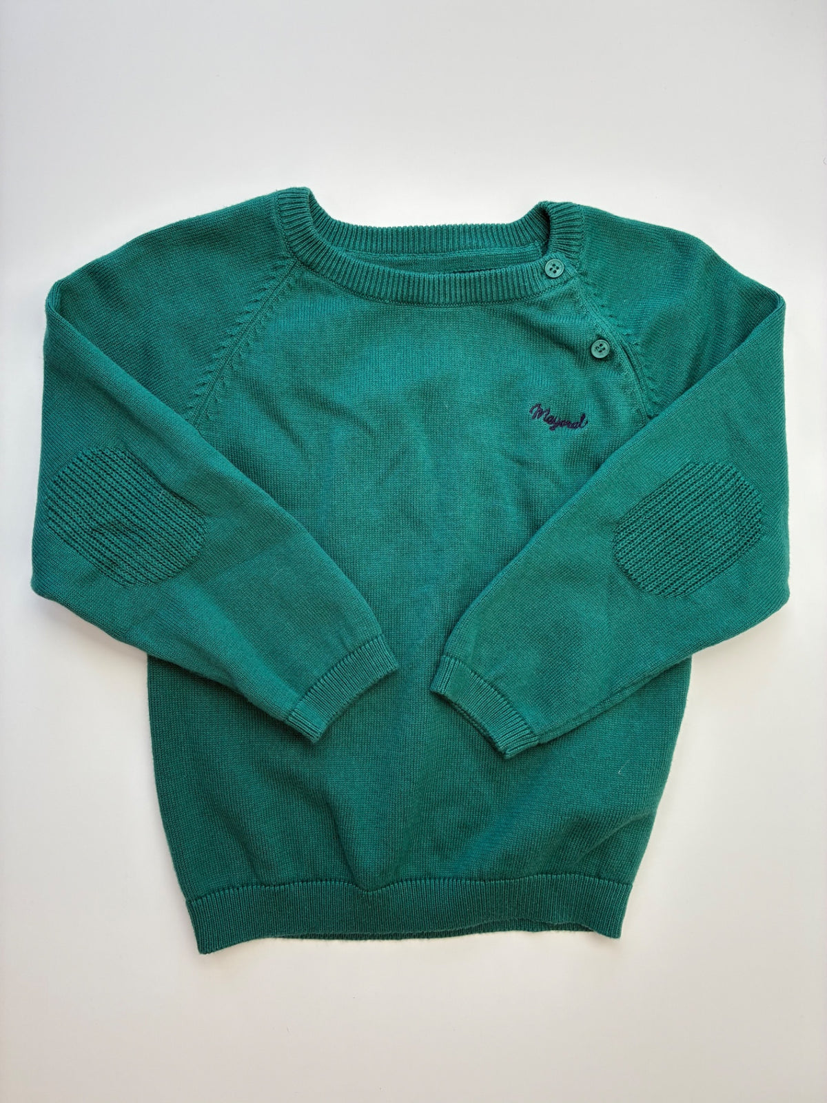 Mayoral Sweater - Green 100% Cotton | size 24 Months