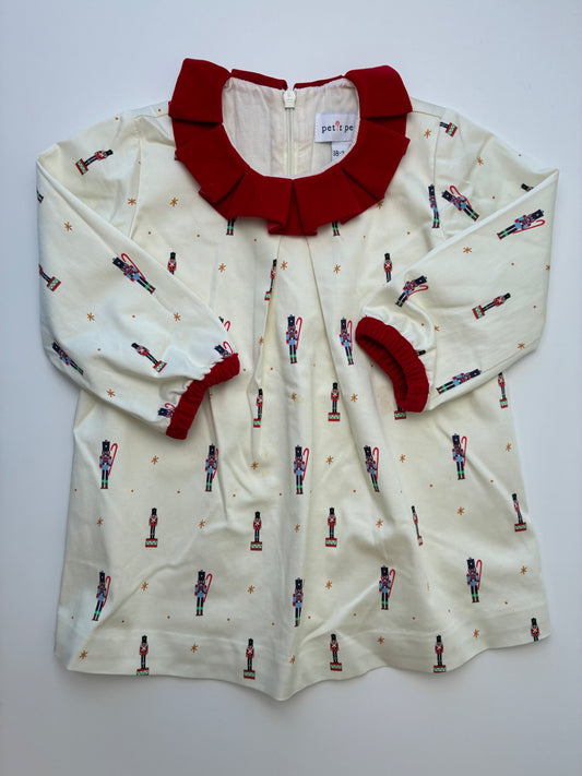 Petit Peony Dress - Yellow Nutcracker | size 18 - 24 Months