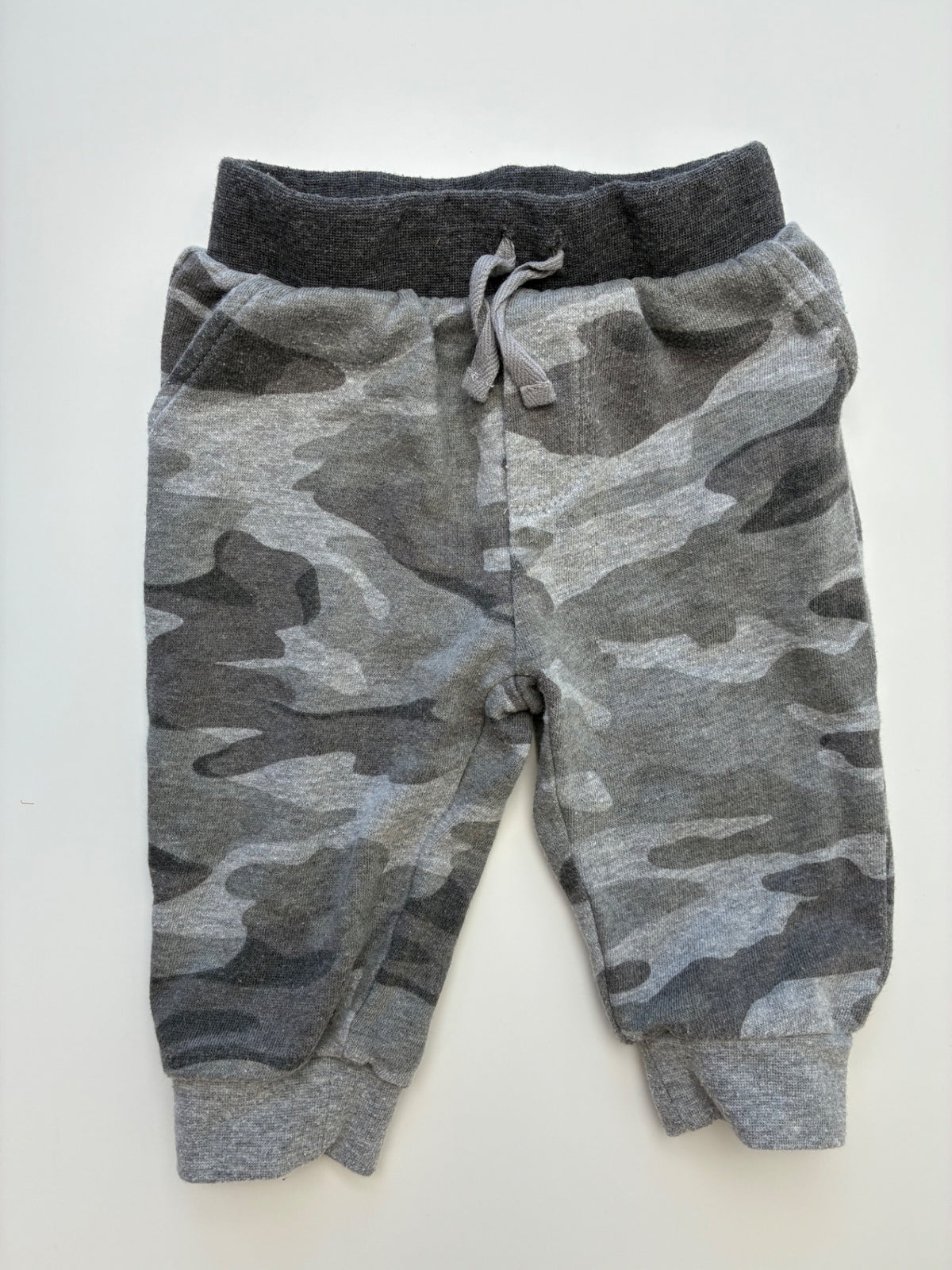 Splendid Sweatpants - Gray Camouflage Jogger | size 3 - 6 Months
