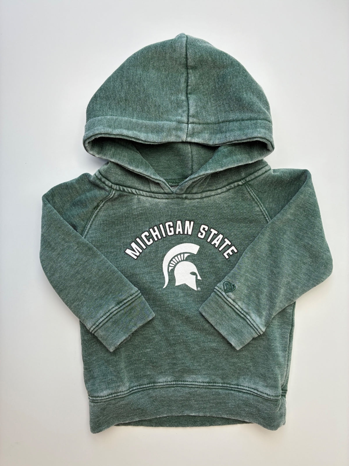 Colosseum Sweatshirt - Green Michigan State Hoodie | size 6 - 12 Months