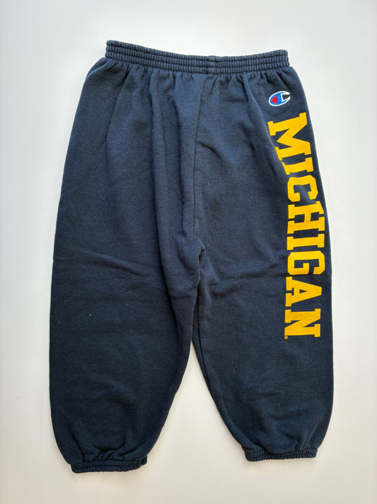 Champion Sweatpants - Navy Blue Michigan Joggers | size 5T/6