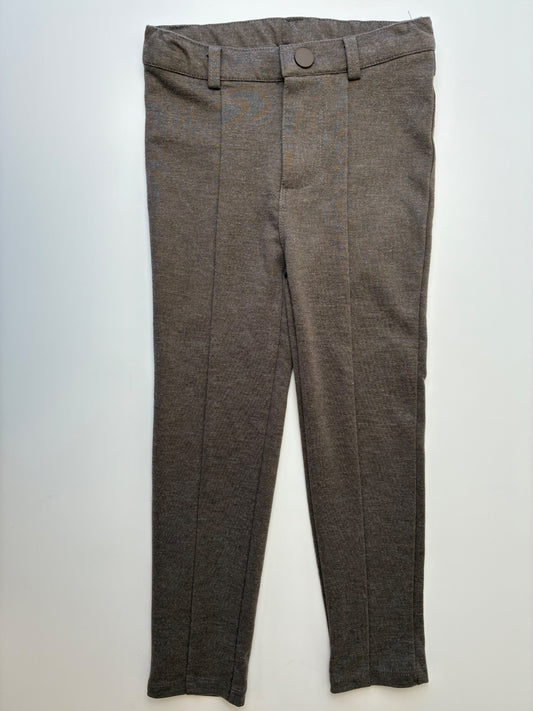 Analogie by Lil Legs Pants - Brown Ponte | size 5T