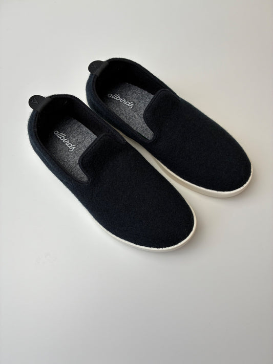 Allbirds Shoes - Black Merino Wool Lounger | size Shoe 2