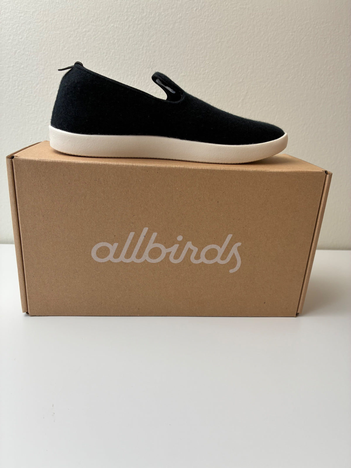Allbirds Shoes - Black Merino Wool Lounger | size Shoe 2