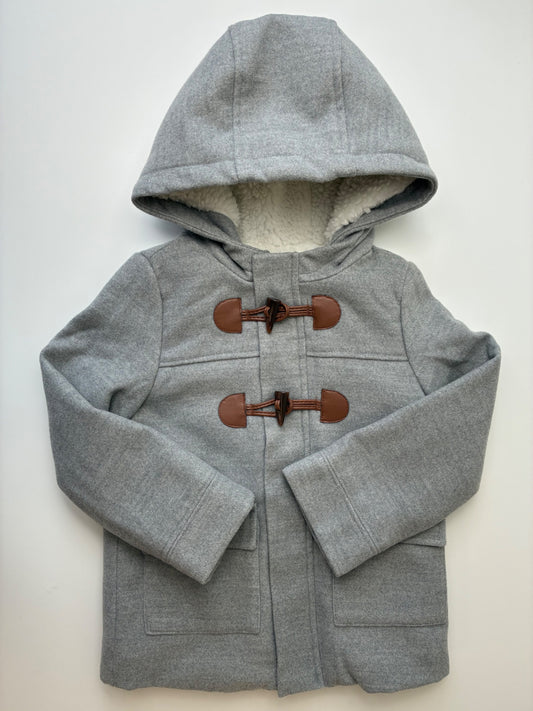 Max Studio Coat/Jacket - Gray Wood Toggle Overcoat | size 4T