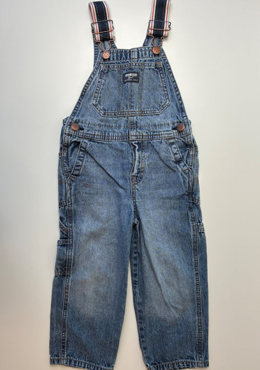 Oshkosh B'Gosh Overalls - Blue Denim | size 3T