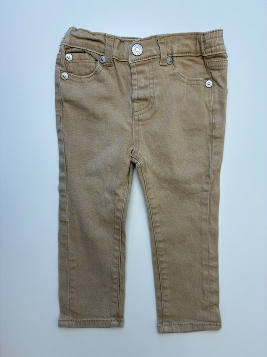 7 for All Mankind Pants - Tan Stretch Khakis | size 18 Months