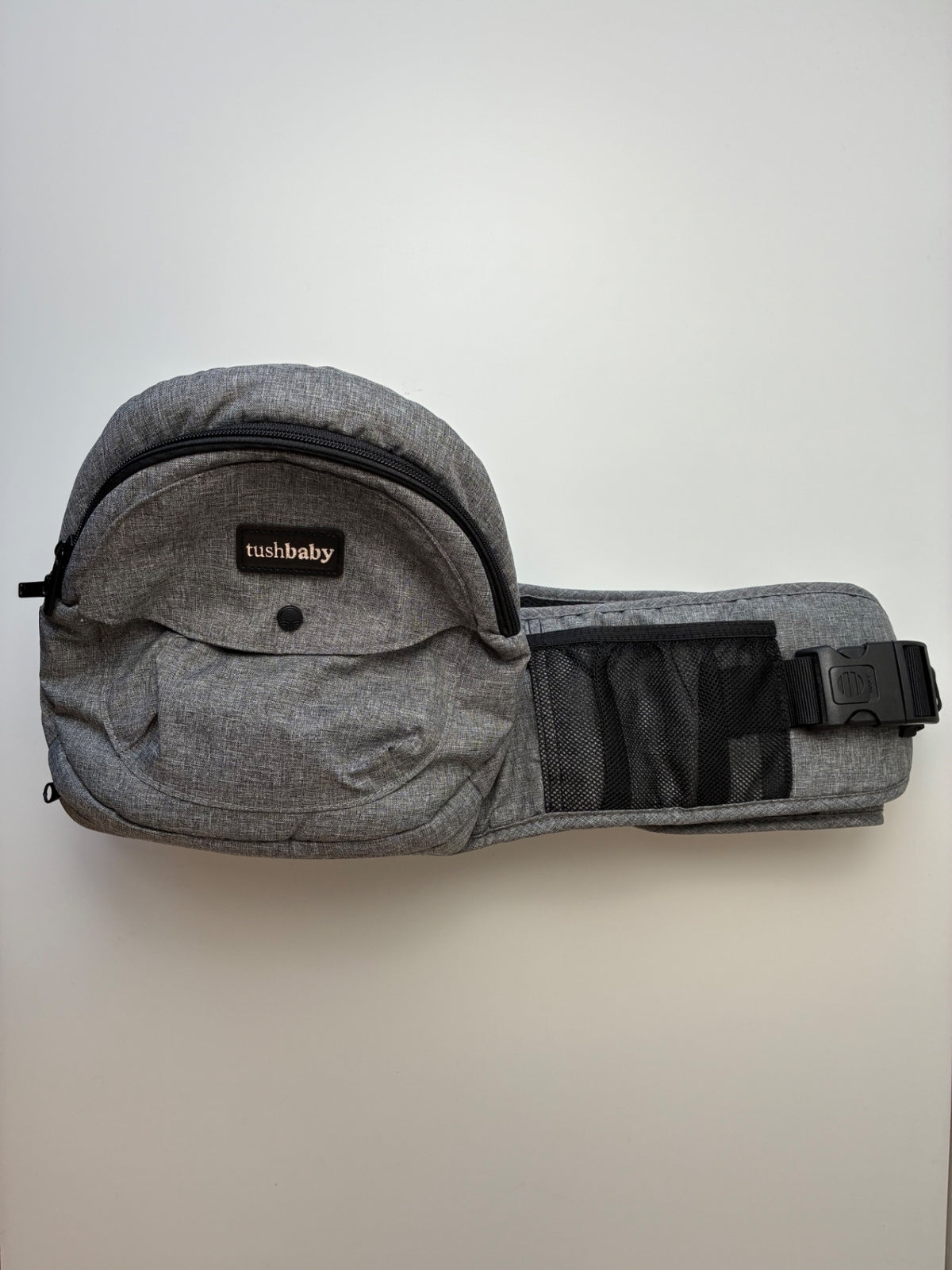 Tushbaby Baby Gear - Gray Hip Carrier | size 0 - 36 Months