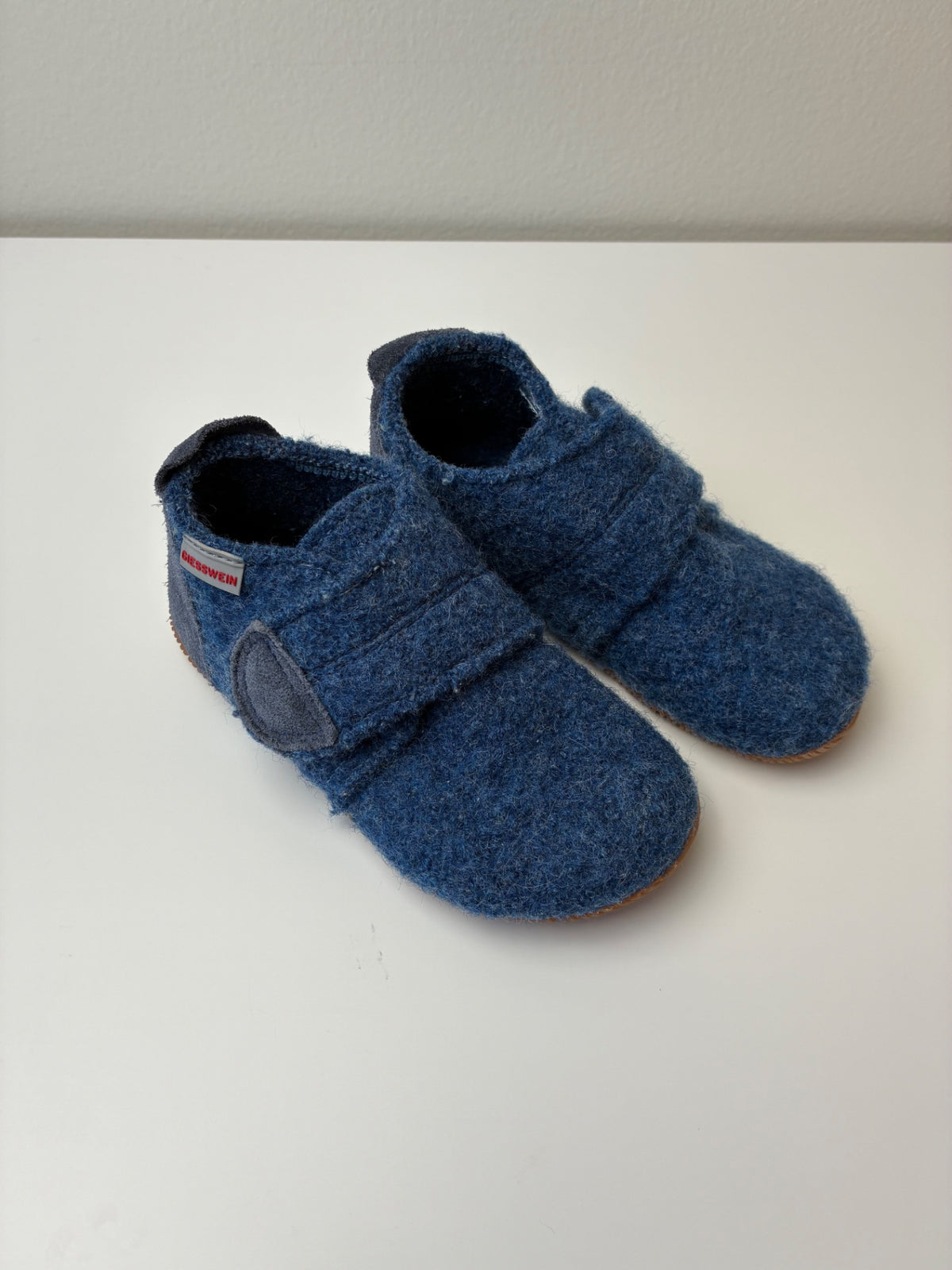 Giesswein Shoes - Blue Wool Slippers | size Shoe 10