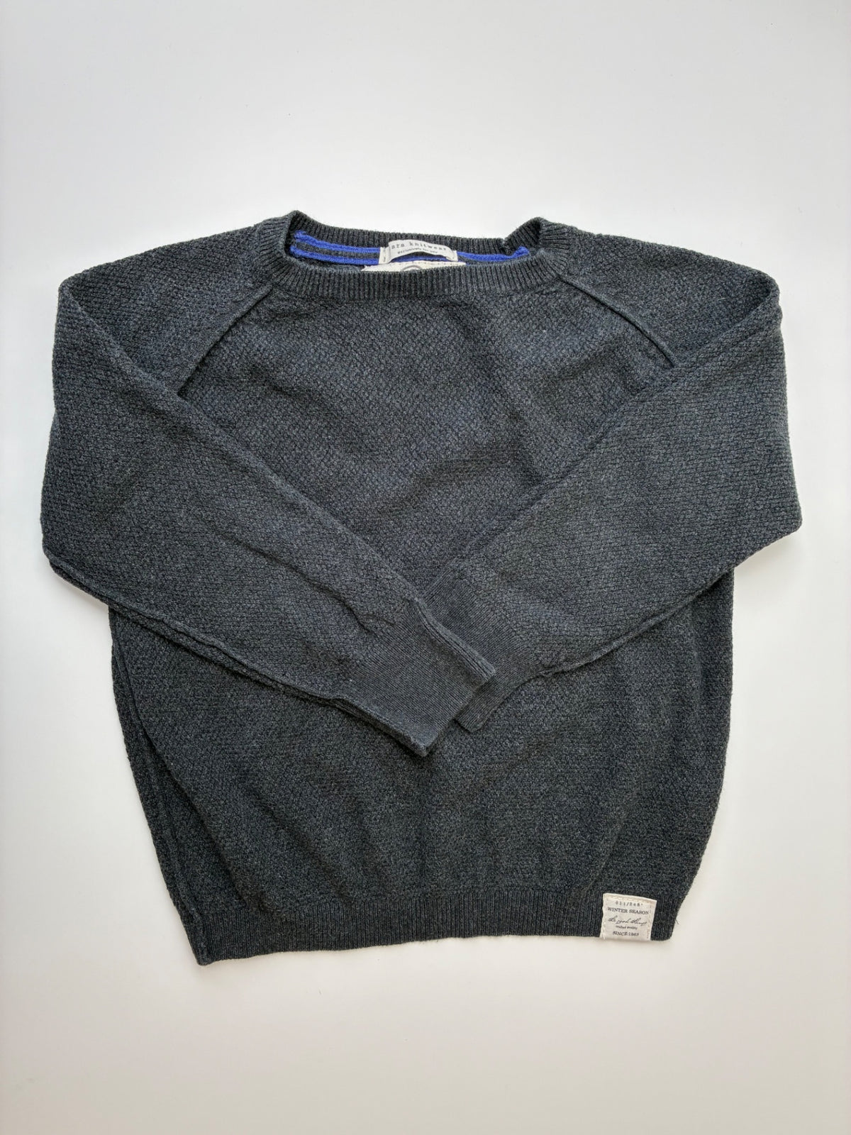 Zara Sweater - Black 100% Cotton Knit | size 4T/5T