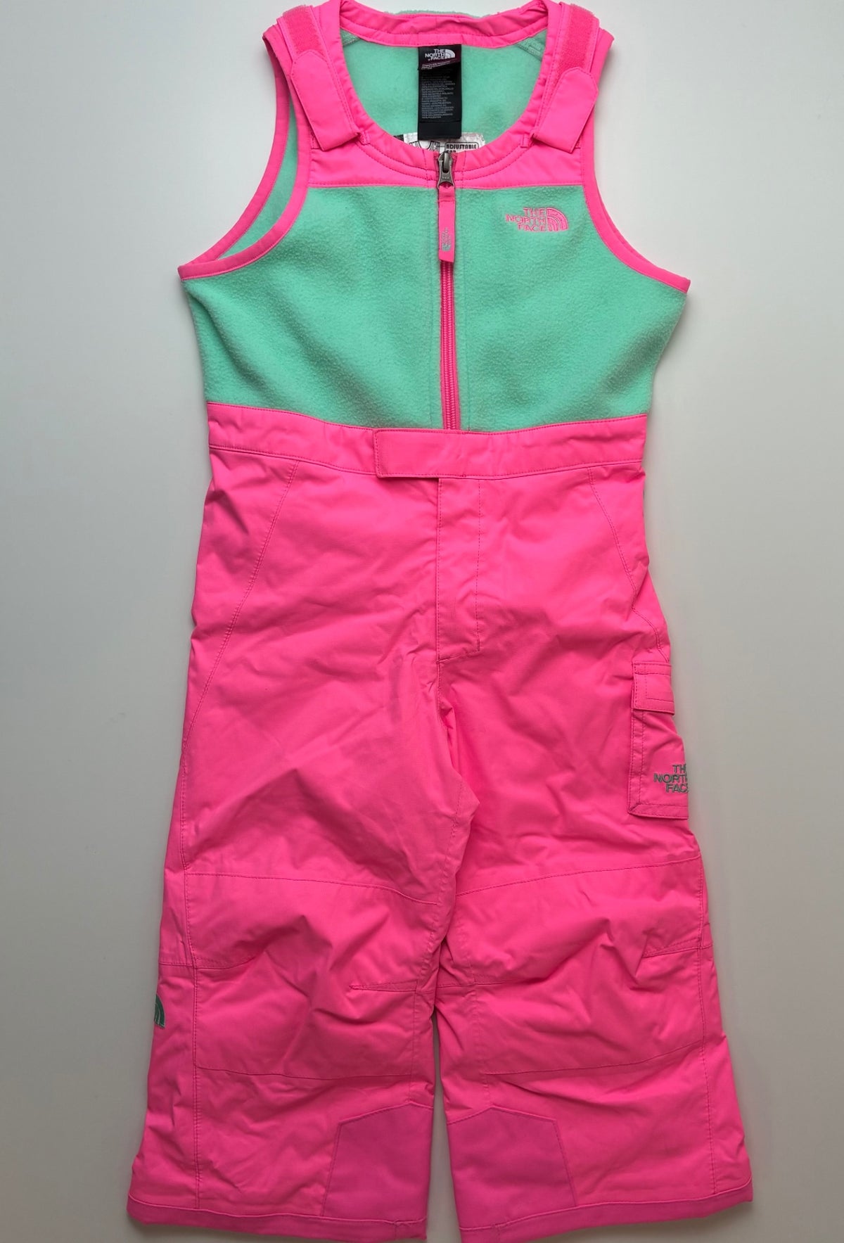 The North Face Snow Pants & Suits - Pink Insulated Bibs | size 3T
