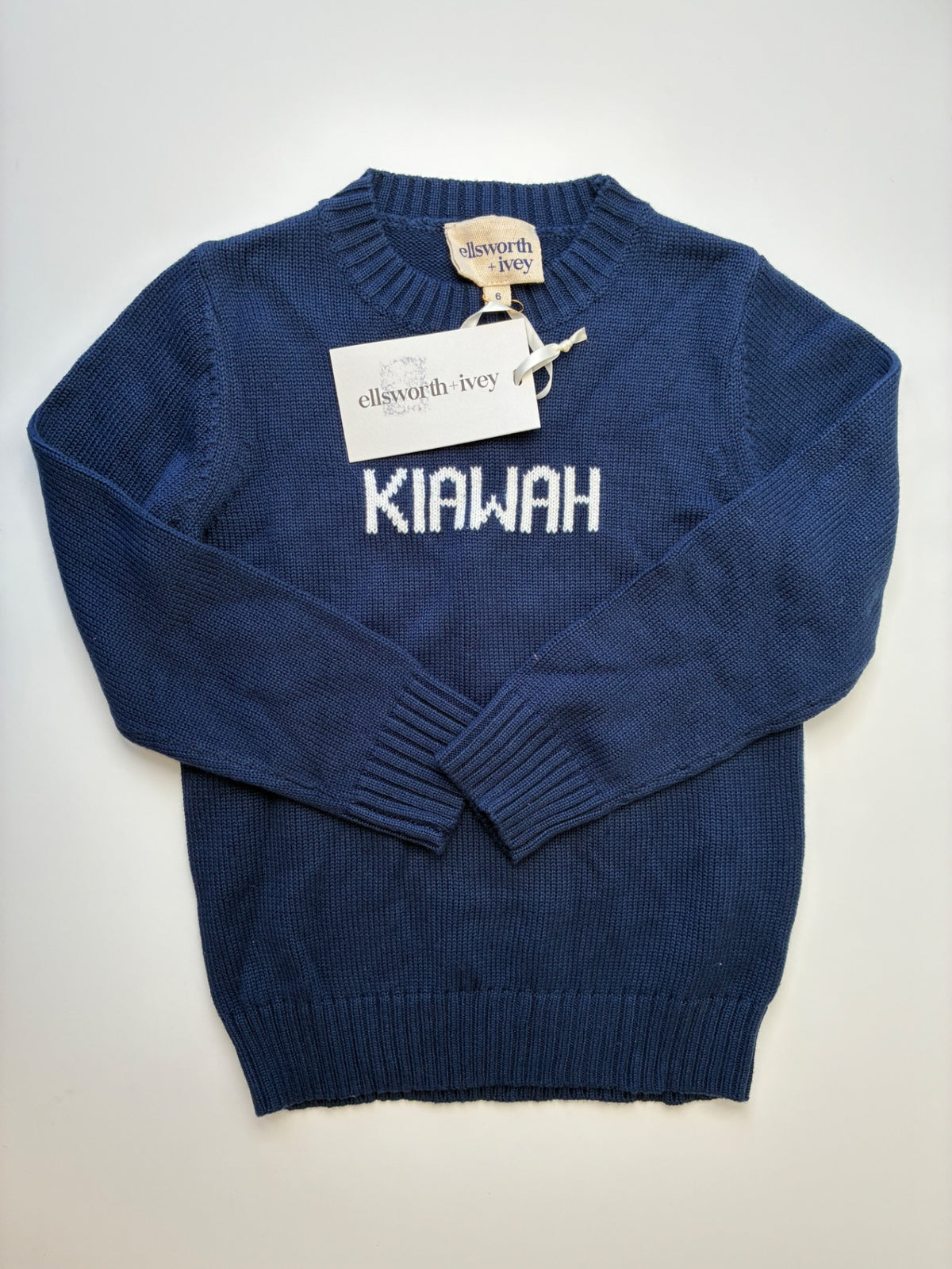 Ellsworth & Ivey Sweater - Navy Blue 'Kiawah' | size 6