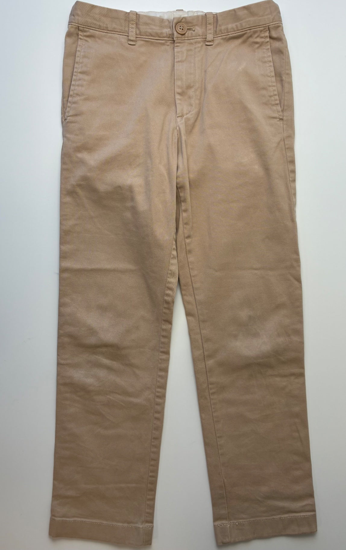 Crewcuts Pants - Tan Slim Stretch Khaki | size 8