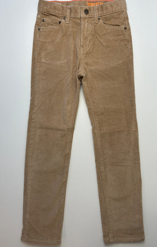 Crewcuts Pants - Tan Stretch Corduroy | size 8