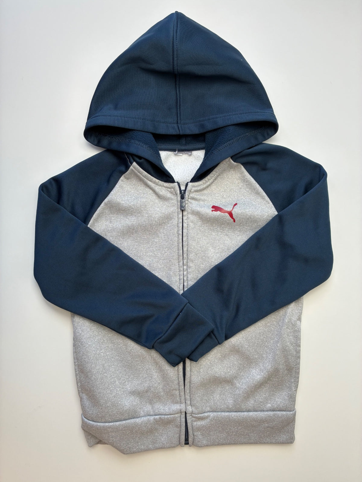 Puma 3 Piece Ensemble - Multicolor T-Shirt + Zip Up Hoodie + Joggers | size 5T