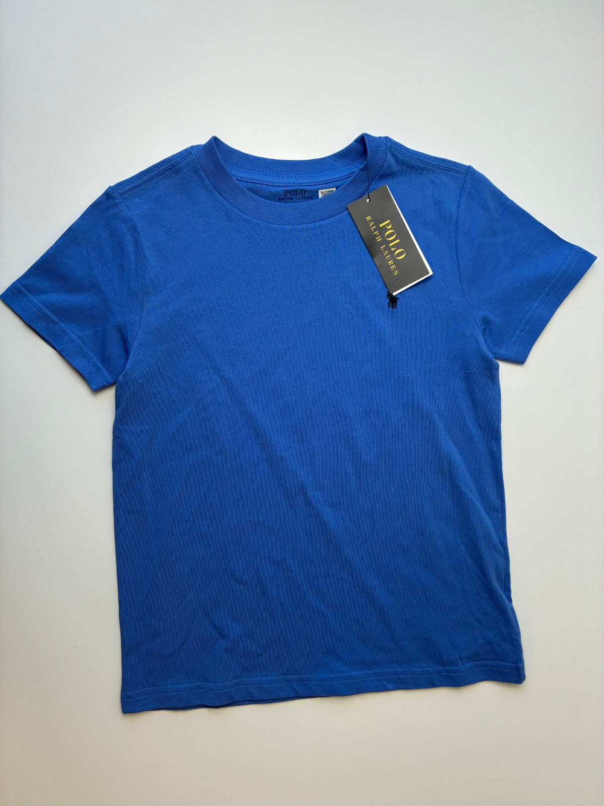 Polo Ralph Lauren T-Shirt - Blue 100% Cotton | size 6