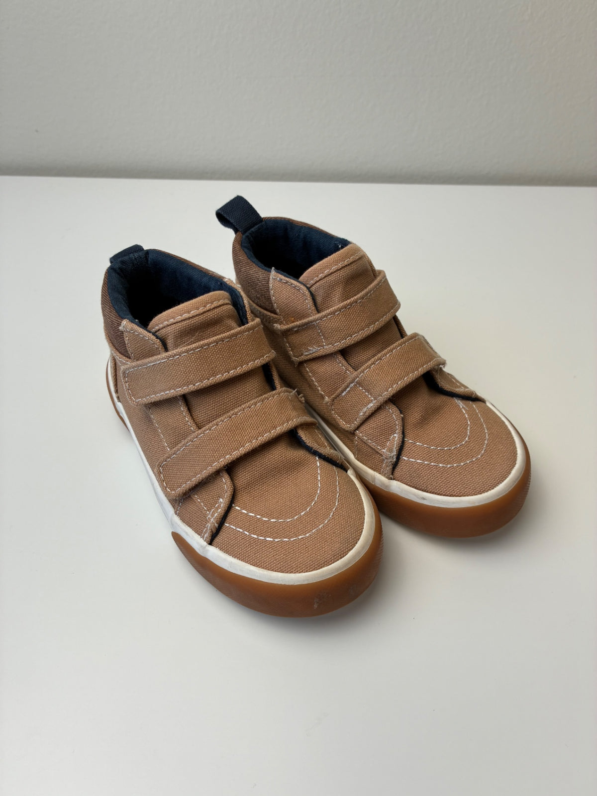 Old Navy Shoes - Brown Canvas High Top | size Shoe 9