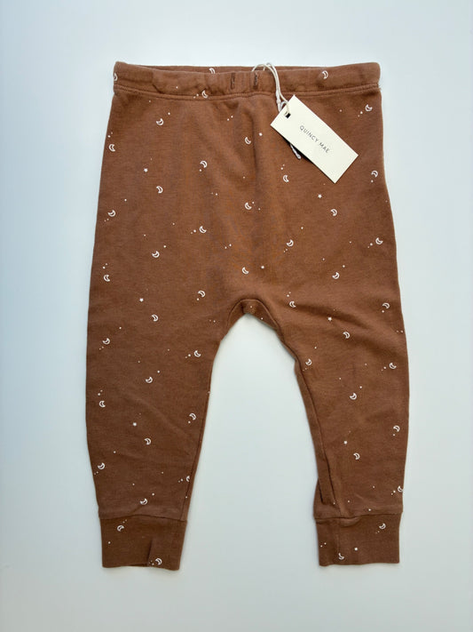 Quincy Mae Pants - Brown 100% Organic Cotton | size 2T/3T