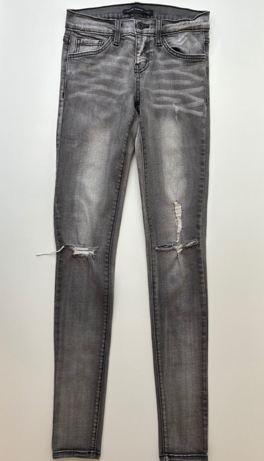 Flying Monkey Jeans - Gray Distressed Skinny (Adult Size 24) | size Women's 24